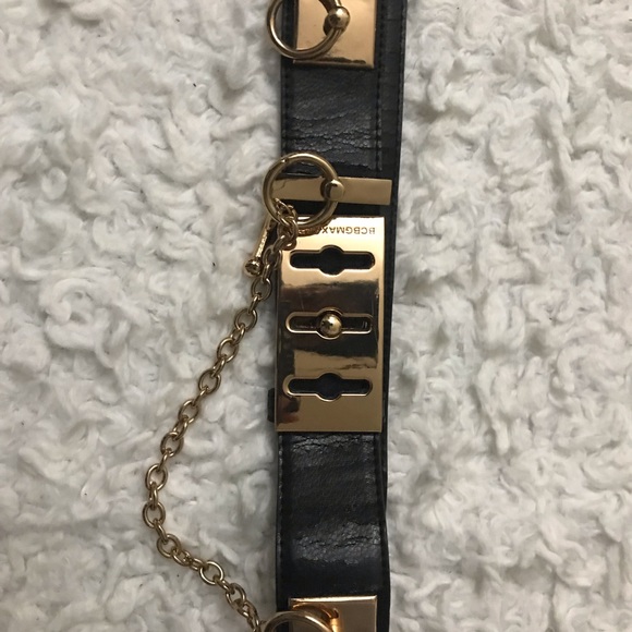 BCBGMaxAzria Accessories - Beautiful BcBg Black and Gold Belt.